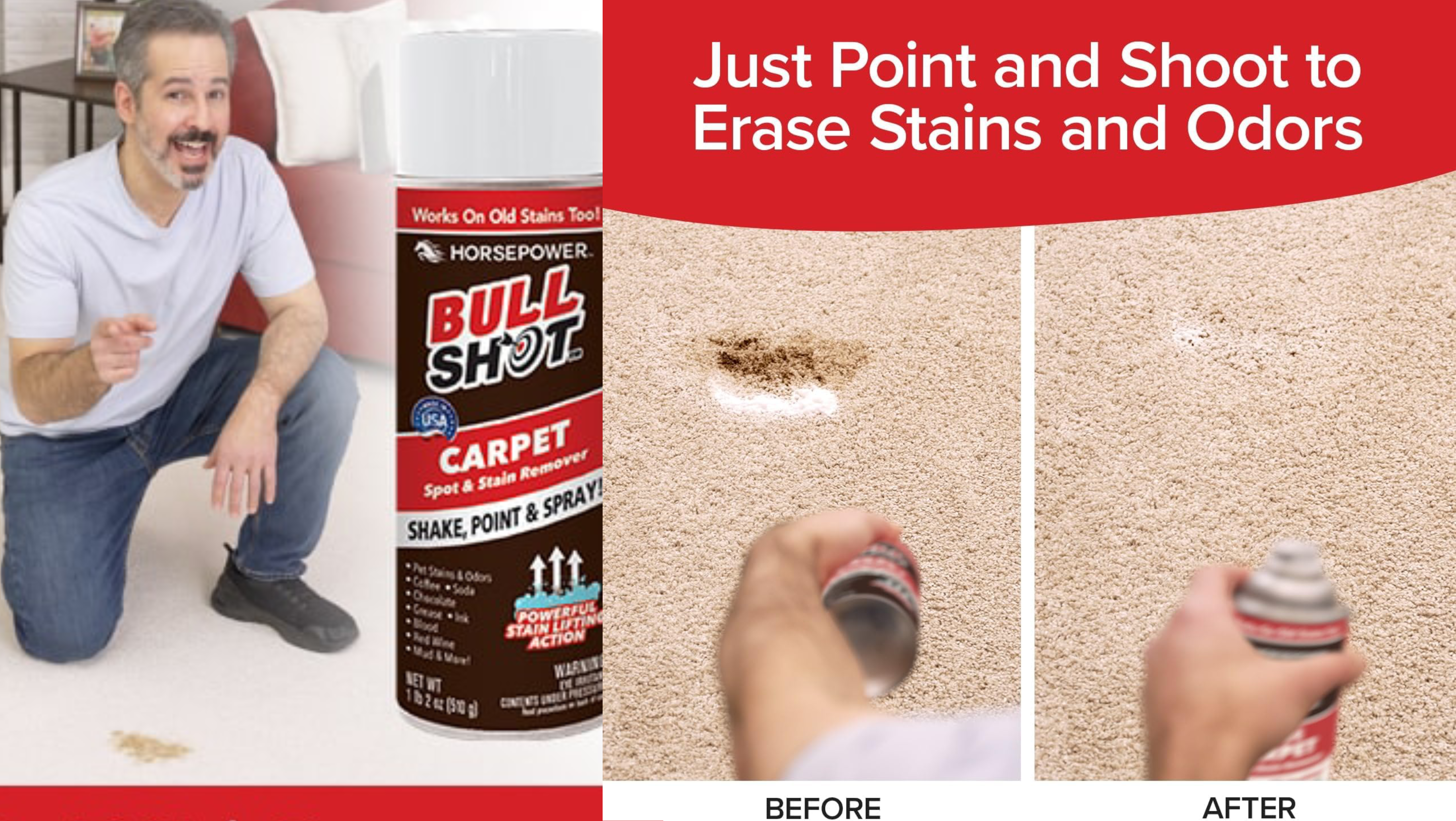 benefits of bull shot stain remover
