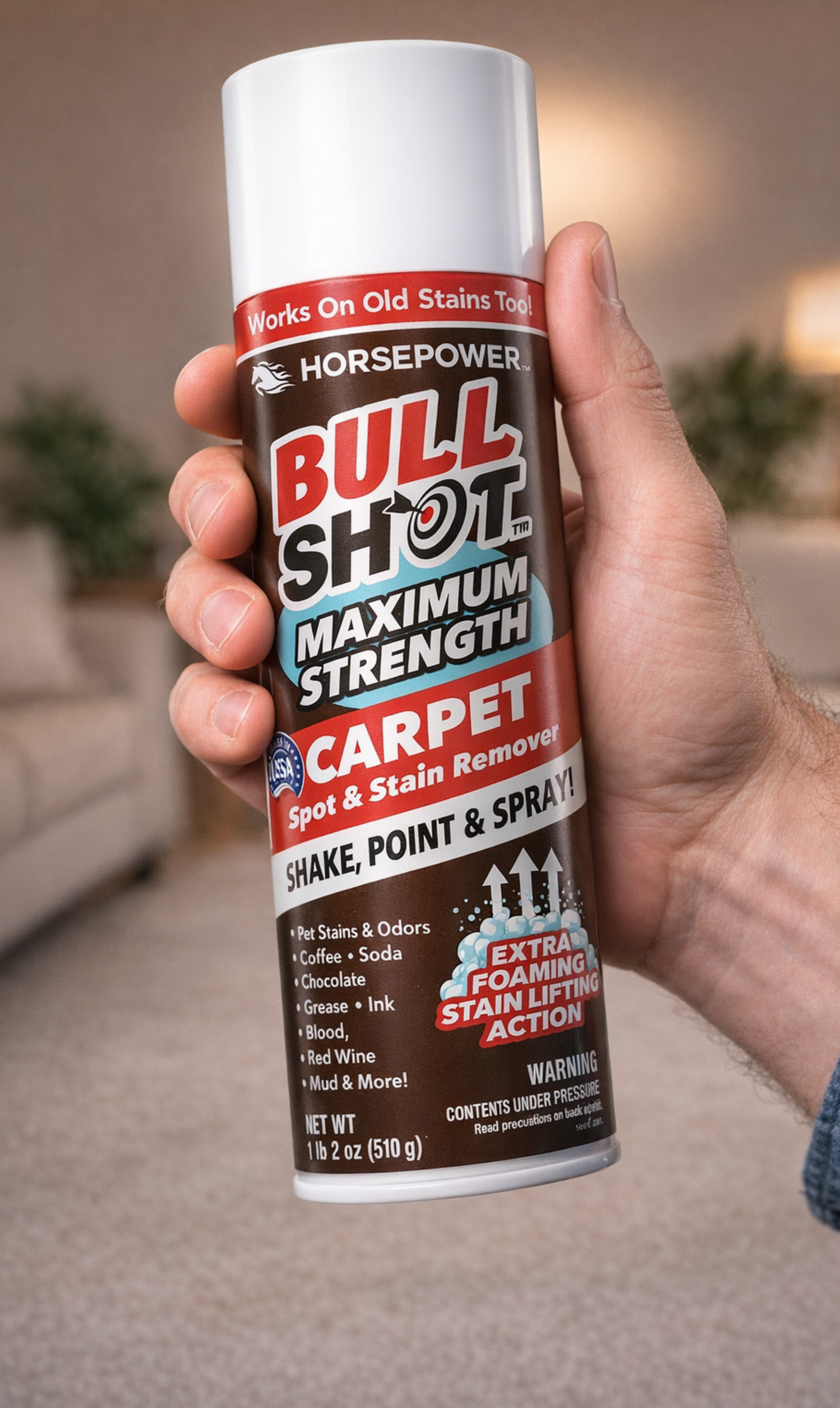 customer showing bullshot